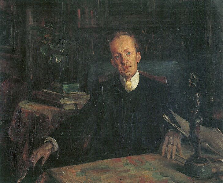 Portrait of Gerhart Hauptmann